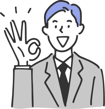 課題を抱えている人のイラスト